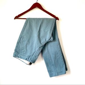 J. Crew Broken In 33/32 Sea Blue Trousers